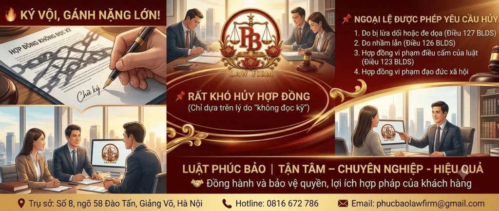🔥 ĐẶT BÚT KÝ HỢP ĐỒNG MÀ KHÔNG ĐỌC KỸ: KHI XẢY RA TRANH CHẤP CÓ THỂ YÊU CẦU HỦY KHÔNG? 🔥 1 image103