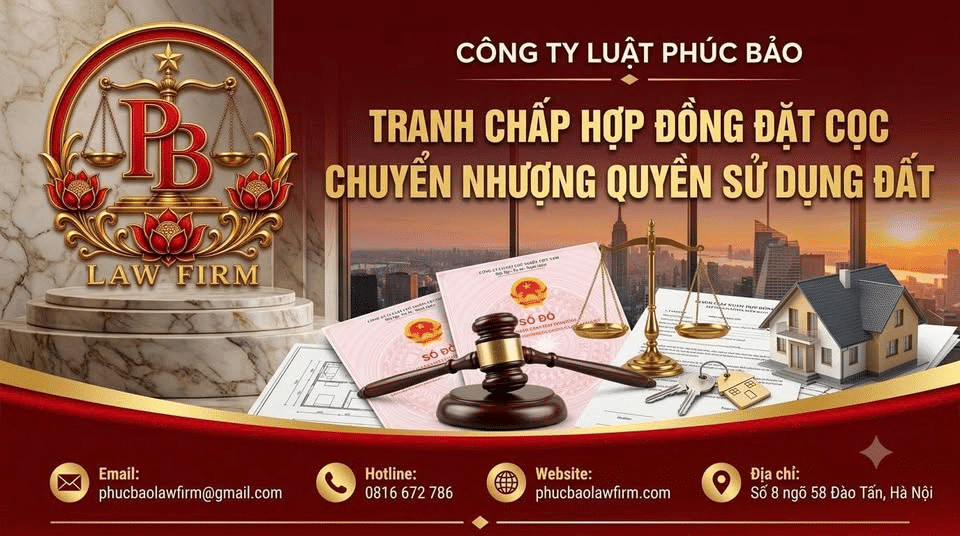 💥 TRANH CHẤP HỢP ĐỒNG ĐẶT CỌC CHUYỂN NHƯỢNG QUYỀN SỬ DỤNG ĐẤT: RỦI RO PHÁP LÝ VÀ CÁCH XỬ LÝ 💥 1 image109
